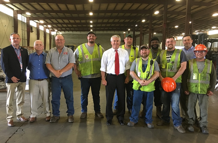 Congressman Visit and KBT in DC R. J. Corman, Transportation and